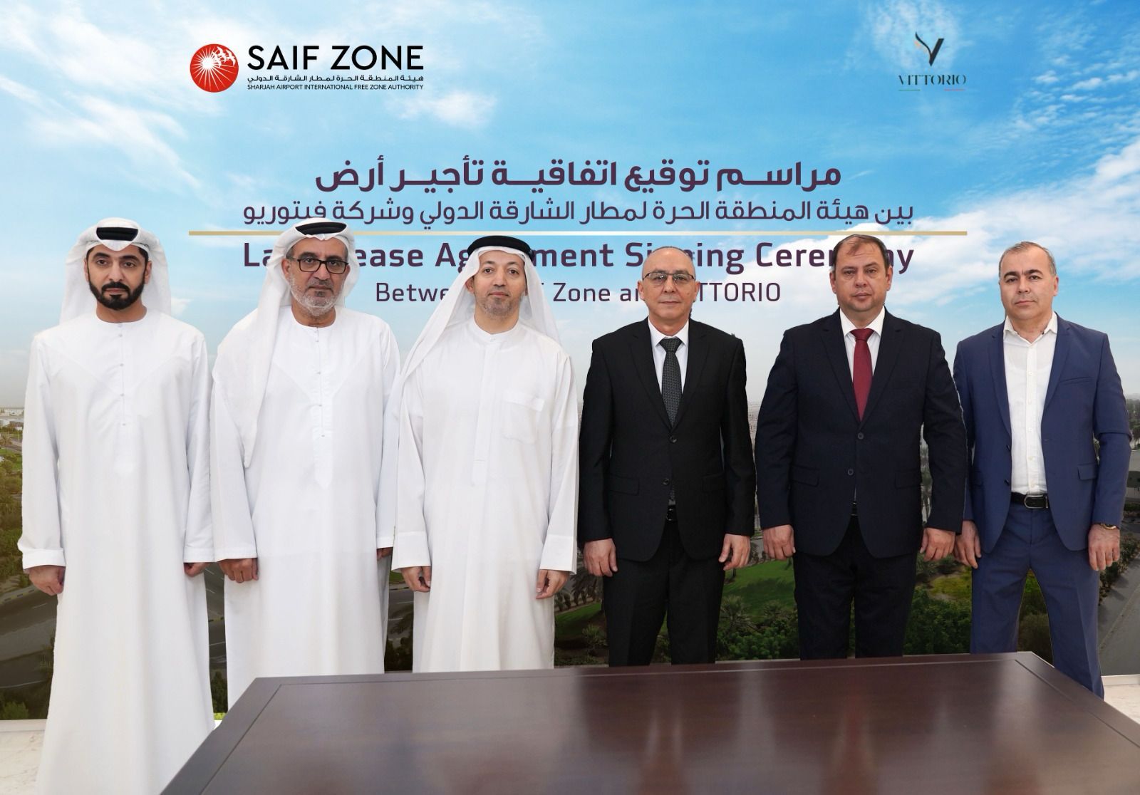 Azerbaijani Fragrance Firm Vittorio picks up SAIF Zone as regional hub for global market penetration