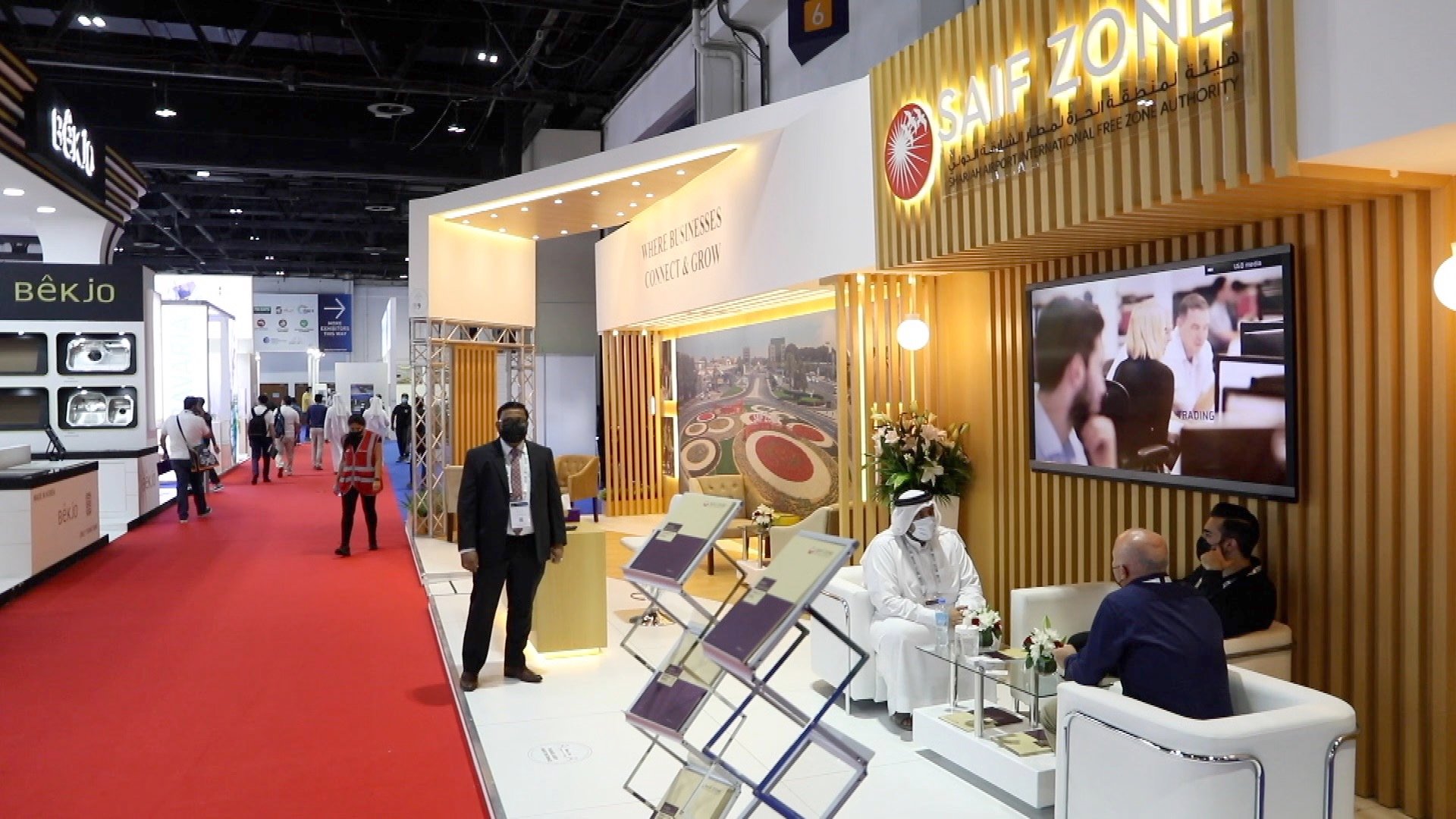 SAIF Zone concludes fruitful participation in the Big5 2021 Show